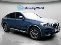 Used BMW X4 M Sport 190 HP (139 kW) 2019 Blue SUV