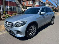 Used Mercedes GLC220 AMG line 170 HP (125 kW) 2018 Silver SUV