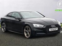 Used Audi A5 Black Edition 190 HP (139 kW) 2019 Black Coupe