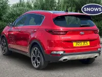 Used Kia Sportage GT-Line S 134 HP (98 kW) 2021 Red SUV