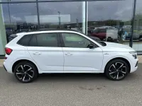 Used Skoda Kamiq Monte Carlo 113 HP (83 kW) 2024 Moon white metallic SUV