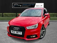 Usado Audi A1 Black Edition 150 HP (110 kW) 2017 Vermelho Citadino