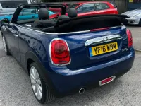 Used Mini Cooper D Cabriolet 2016 Blue Cabriolet