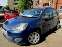 Begagnad Ford Fiesta Style 74 HK (54 kW) 2007 Blå Halvkombi