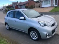 Used Nissan Micra Acenta 80 HP (58 kW) 2013 Silver Hatchback