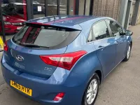 Used Hyundai i30 SE 110 HP (80 kW) 2015 Blue Hatchback