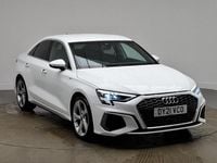 Used Audi A3 S-Line 110 HP (80 kW) 2021 White Sedan