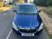 Used Skoda Fabia SE 105 HP (77 kW) 2011 Blue Estate