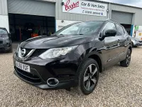 Used Nissan Qashqai N-TEC 130 HP (95 kW) 2016 Black SUV
