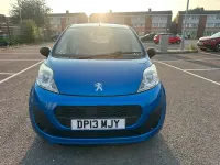 Used Peugeot 107 Access 67 HP (49 kW) 2013 Blue Hatchback