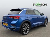 Used VW T-Roc R-line 150 HP (110 kW) 2021 Blue SUV