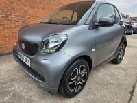 Begagnad Smart ForTwo Coupé Premium 71 HK (52 kW) 2018 Svart Sportkupé