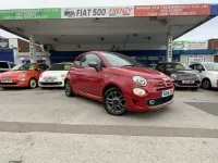 Used Fiat 500 S 69 HP (50 kW) 2016 Red Hatchback