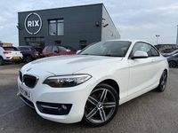 Used BMW 218 Sport Line 150 HP (110 kW) 2017 White Coupe