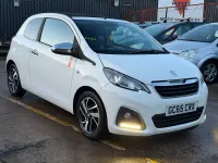 Used Peugeot 108 Roland Garros 82 HP (60 kW) 2016 White Hatchback
