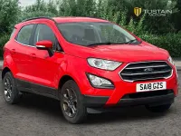 Used Ford Ecosport Zetec 125 HP (91 kW) 2018 Red SUV