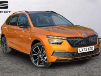 Used Skoda Kamiq Monte Carlo 115 HP (84 kW) 2023 Orange SUV