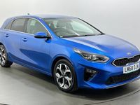 Used Kia Ceed 138 HP (101 kW) 2018 Blue Hatchback