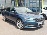 Used Skoda Superb SE L 2023 Blue Hatchback