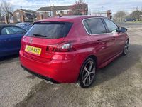 Używany Peugeot 308 GT-line 2018 Czerwony Hatchback
