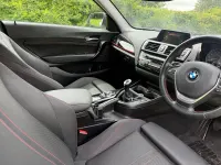 Used BMW 118 Sport Line 2016 White Hatchback