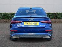 Used Audi A3 S-Line 110 HP (80 kW) 2021 Blue Sedan
