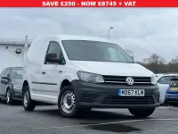 Used VW Caddy Startline 102 HP (75 kW) 2018 White MPV