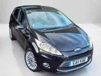 Używany Ford Fiesta Titanium 94 KM (69 kW) 2011 Czarny Hatchback