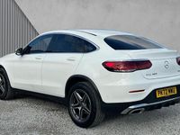 Used Mercedes GLC300 AMG line 258 HP (189 kW) 2022 White Coupe
