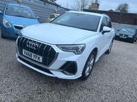 Used Audi Q3 S-Line 150 HP (110 kW) 2019 White SUV