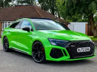 Used Audi RS3 Advanced 400 HP (294 kW) 2022 Green Sedan