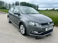 Used VW Polo SE 75 HP (55 kW) 2015 Grey Hatchback