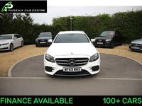 Used Mercedes E220 AMG line 2019 White Estate