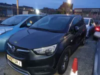 Used Vauxhall Crossland X 81 HP (59 kW) 2017 Grey SUV
