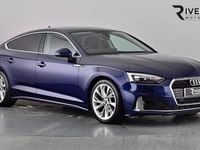 Used Audi A5 Sportback Sport 150 HP (110 kW) 2023 Blue Hatchback