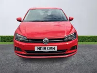 Used VW Polo Edition 95 HP (69 kW) 2019 Red Hatchback