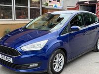Used Ford C-MAX Zetec 120 HP (88 kW) 2017 Blue MPV
