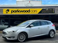 Begagnad Ford Focus Titanium X 150 HK (110 kW) 2015 Silver Halvkombi