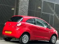 Used Ford Ka Zetec 69 HP (50 kW) 2013 Red Hatchback