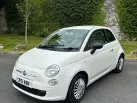 Begagnad Fiat 500 Pop 69 HK (50 kW) 2012 Vit Halvkombi