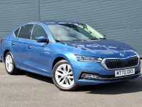 Used Skoda Octavia SE L 150 HP (110 kW) 2021 Blue Hatchback