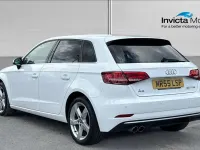 Used Audi A3 Sport 150 HP (110 kW) 2019 Ibis white gloss Sedan