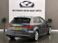 Used Audi A3 S-Line 150 HP (110 kW) 2017 Grey Hatchback