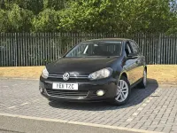 Used VW Golf VI GT 140 HP (102 kW) 2011 Black Hatchback