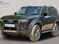 Used Toyota Land Cruiser 205 HP (150 kW) 2025 Galaxy black SUV