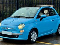 Used Fiat 500C S 2012 Blue Cabriolet