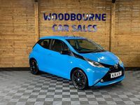Used Toyota Aygo X-cite 69 HP (50 kW) 2016 Blue Hatchback