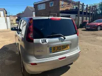 Używany Nissan Note N-TEC 110 KM (80 kW) 2010 Srebrny Hatchback