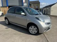 Used Nissan Micra Acenta 79 HP (58 kW) 2009 Silver Hatchback