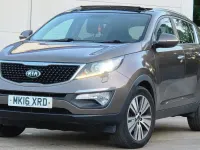Used Kia Sportage 114 HP (83 kW) 2016 Brown SUV